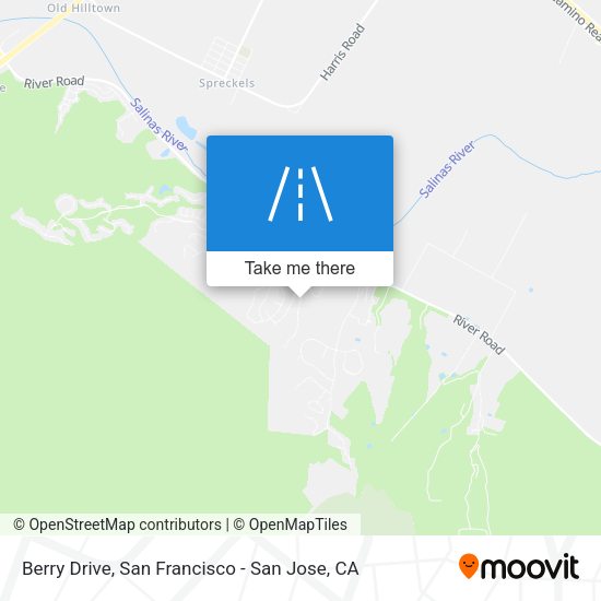 Mapa de Berry Drive