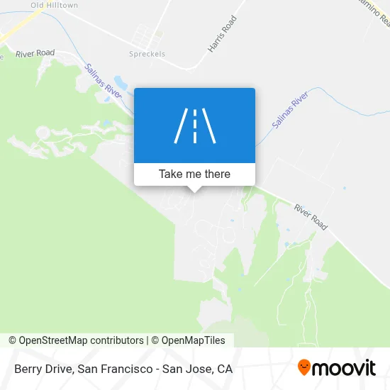 Berry Drive map