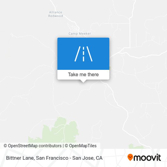Mapa de Bittner Lane