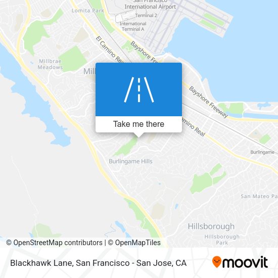 Mapa de Blackhawk Lane