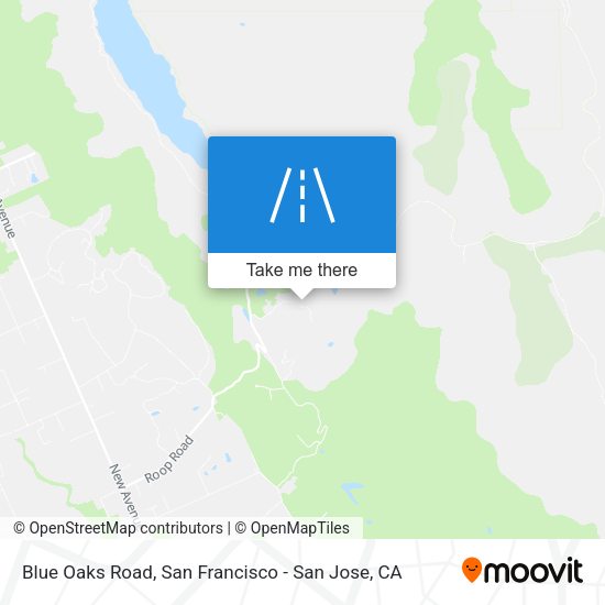 Mapa de Blue Oaks Road