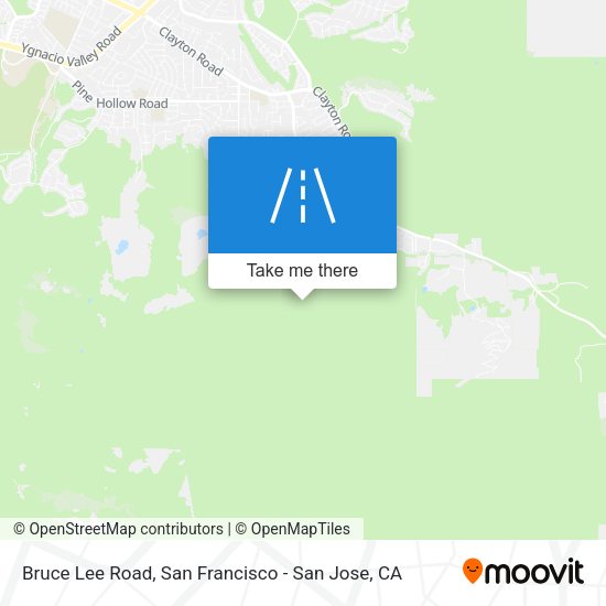 Mapa de Bruce Lee Road