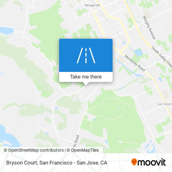 Mapa de Bryson Court