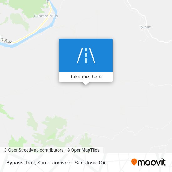 Mapa de Bypass Trail