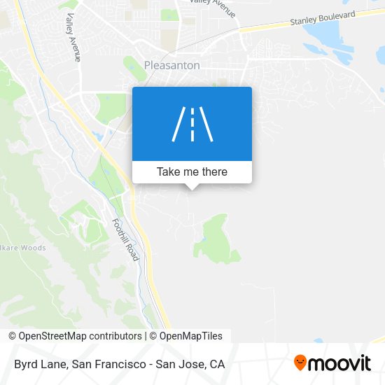 Mapa de Byrd Lane