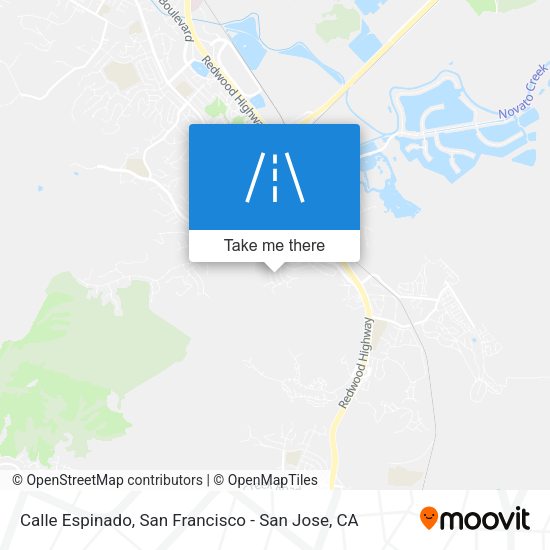 Mapa de Calle Espinado