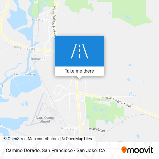 Mapa de Camino Dorado