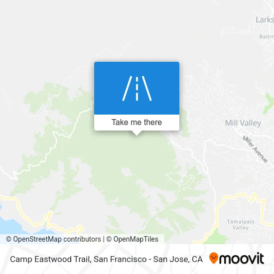 Camp Eastwood Trail map