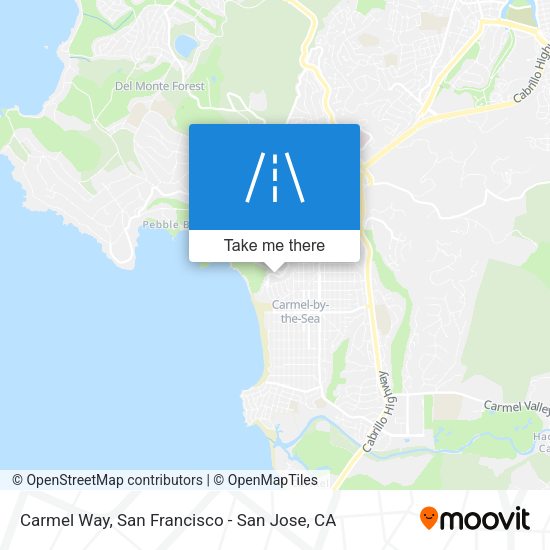 Mapa de Carmel Way