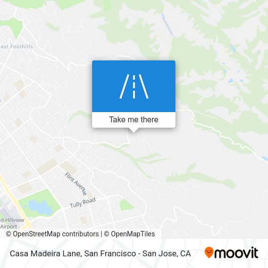 Casa Madeira Lane map