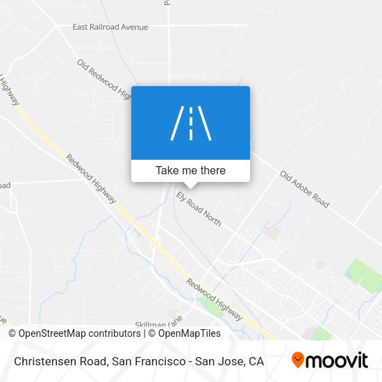 Mapa de Christensen Road