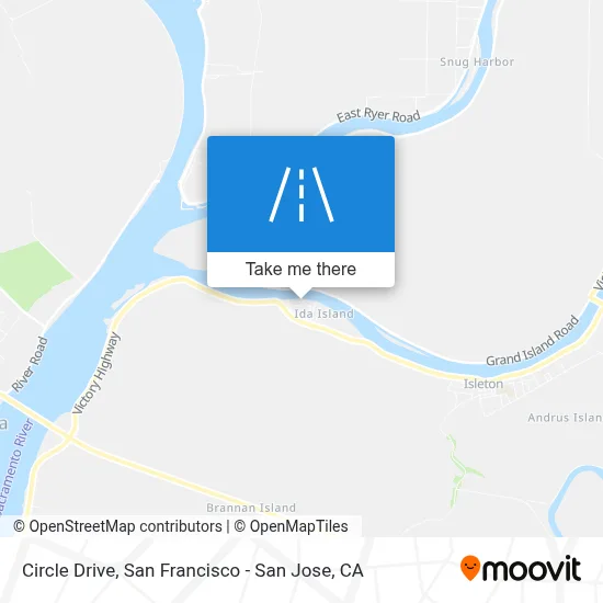 Circle Drive map