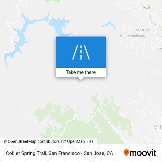 Mapa de Collier Spring Trail
