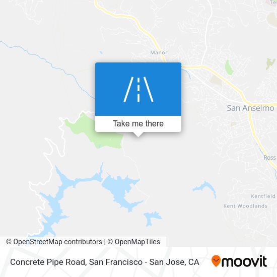Mapa de Concrete Pipe Road