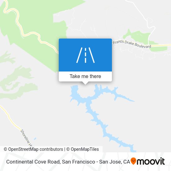 Mapa de Continental Cove Road