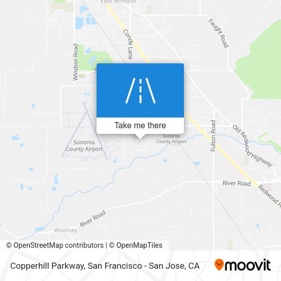Mapa de Copperhill Parkway