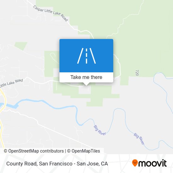 Mapa de County Road