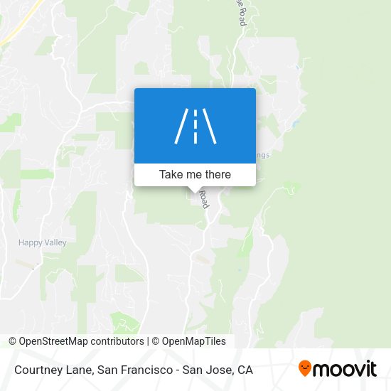 Mapa de Courtney Lane