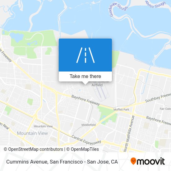 Mapa de Cummins Avenue