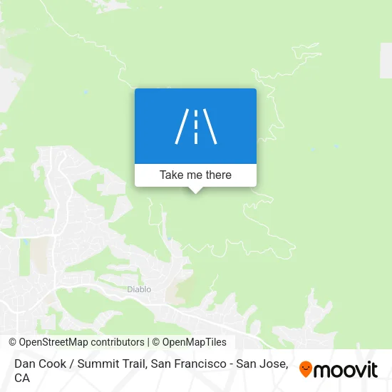 Dan Cook / Summit Trail map
