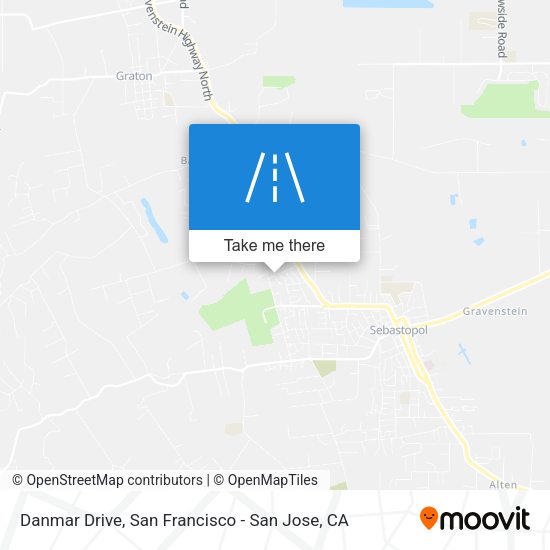 Mapa de Danmar Drive