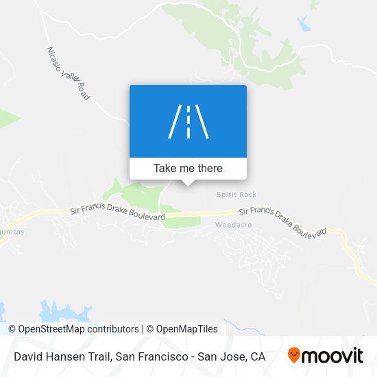 David Hansen Trail map