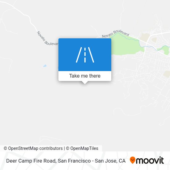 Mapa de Deer Camp Fire Road