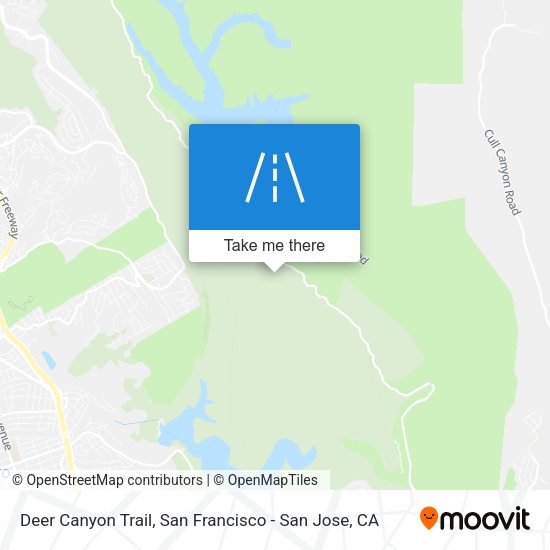 Deer Canyon Trail map