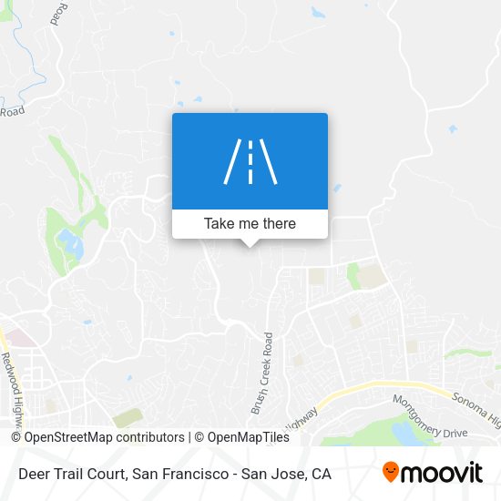 Mapa de Deer Trail Court