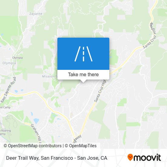 Mapa de Deer Trail Way