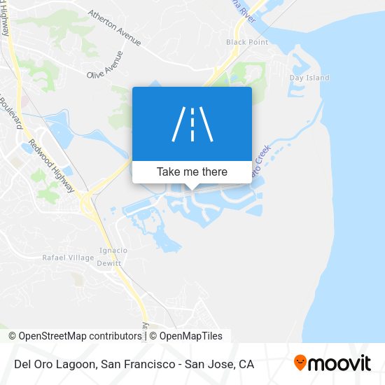 Mapa de Del Oro Lagoon