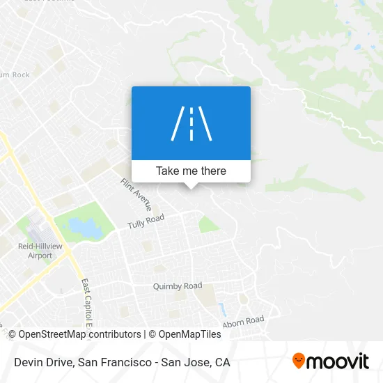 Devin Drive map