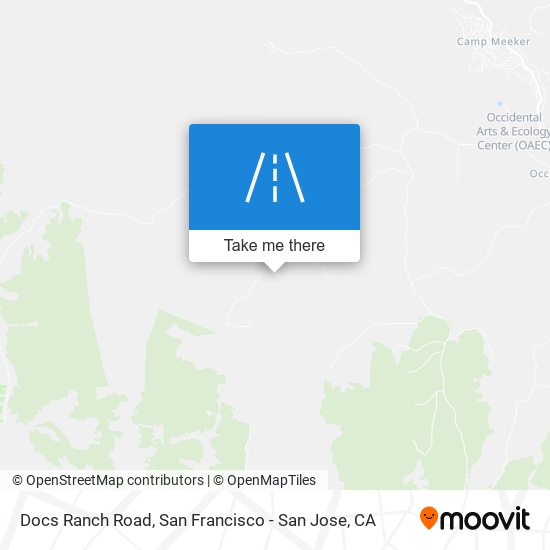 Mapa de Docs Ranch Road