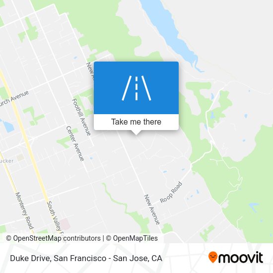 Duke Drive map