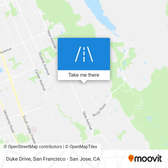 Duke Drive map