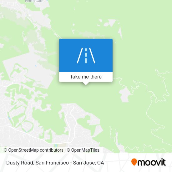 Mapa de Dusty Road