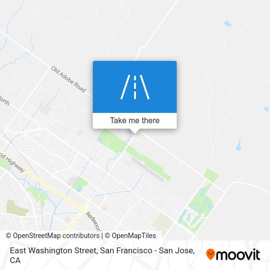 Mapa de East Washington Street