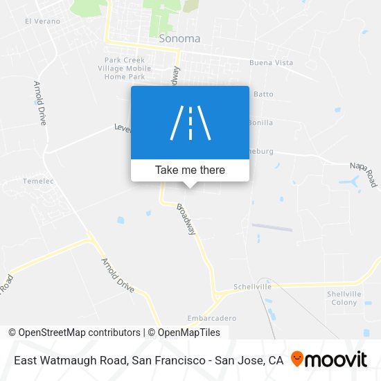Mapa de East Watmaugh Road
