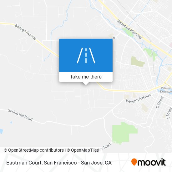 Mapa de Eastman Court