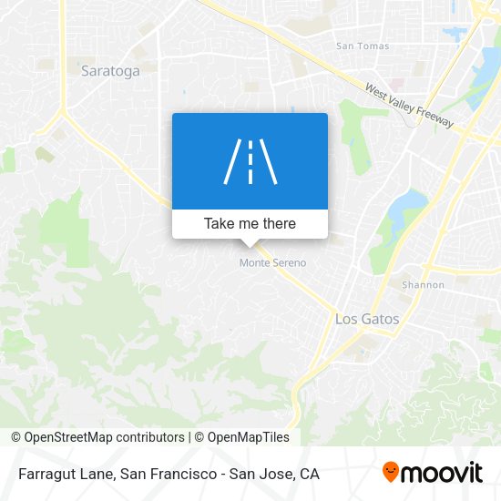 Mapa de Farragut Lane