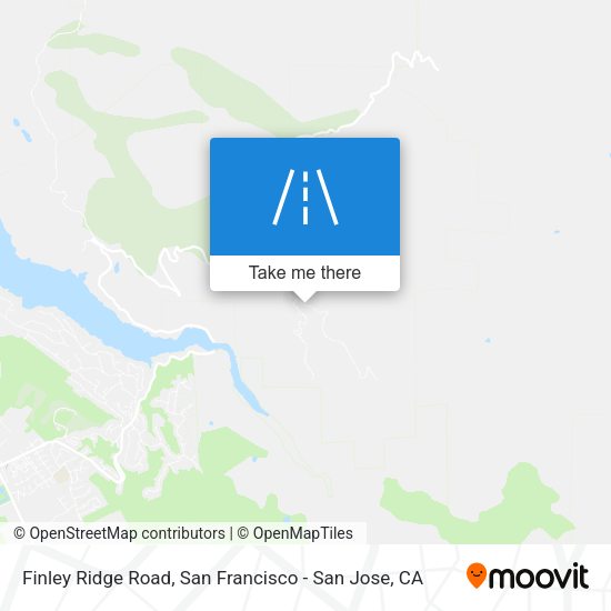 Mapa de Finley Ridge Road