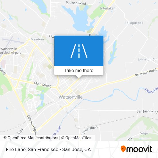 Fire Lane map