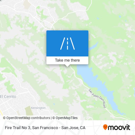 Mapa de Fire Trail No 3