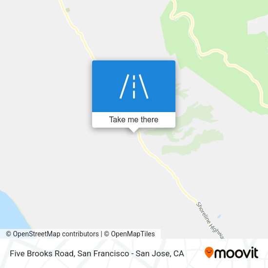 Five Brooks Road map