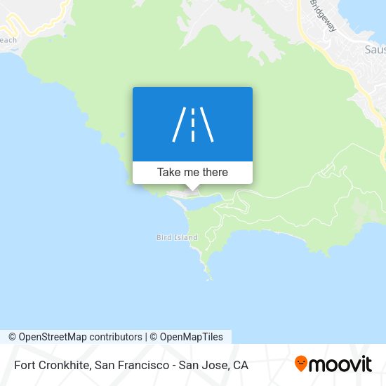 Fort Cronkhite map