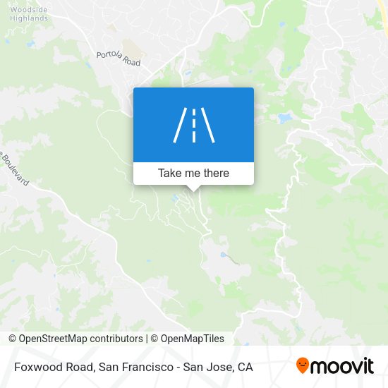 Mapa de Foxwood Road