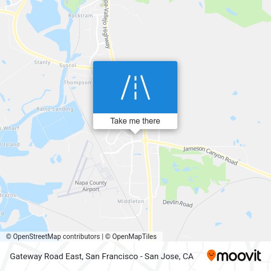 Mapa de Gateway Road East