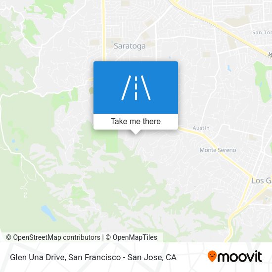 Mapa de Glen Una Drive