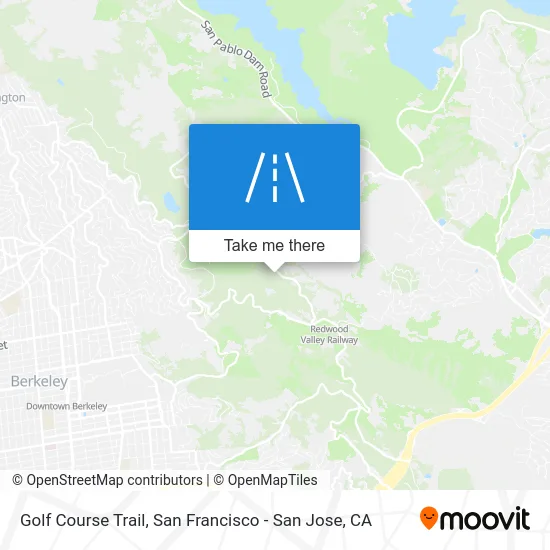 Golf Course Trail map