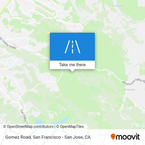 Mapa de Gomez Road
